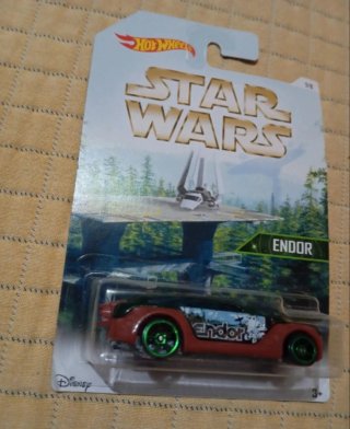 Lote 4 coches Star Wars Hot Wheels