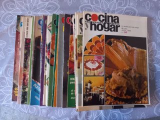 Revistas COCINA Y HOGAR de los años 60 y 70