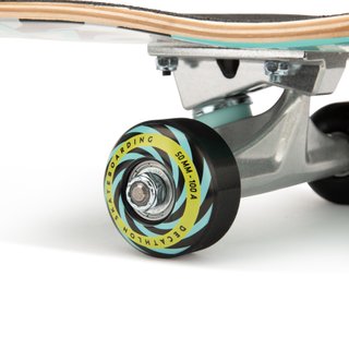 Tabla de Skate CP100 Niños de 8 - 12 años MID COSMIC Tamaño
