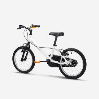 Bicicleta Niños 16 Pulgadas 4-6 años Discover 100 Blanco