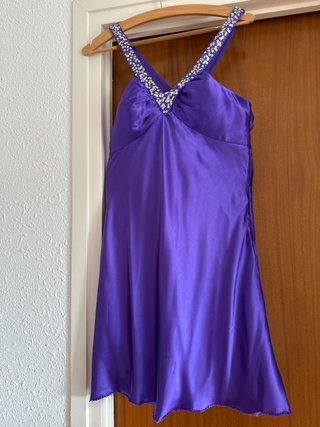 Vestido fiesta morado talla M