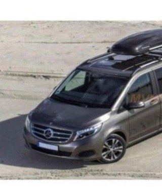 Barras de techo / Baca aluminio para Mercedes Clas