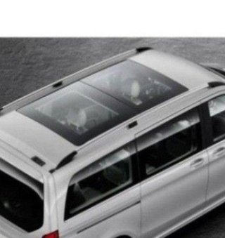 Barras de techo / Baca aluminio para Mercedes Clas