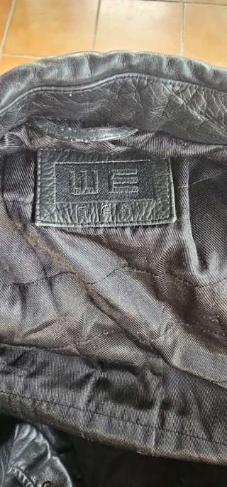 Chaqueta de cuero negra Talla L