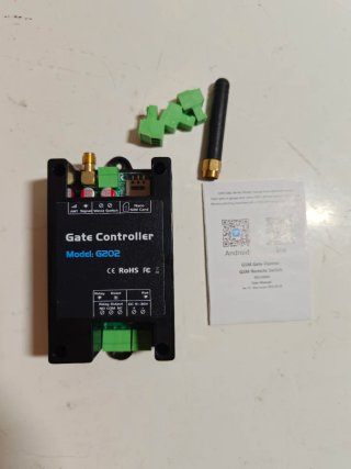 Controlador Puerta Garaje GSM G202
