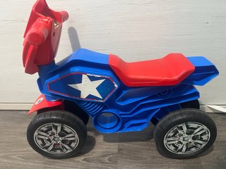 Moto MOLTO  infantil azul y roja