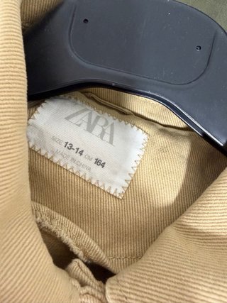 Sobrecamisa Zara Beige Talla Única