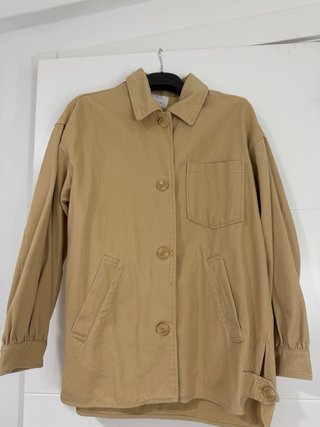 Sobrecamisa Zara Beige Talla Única