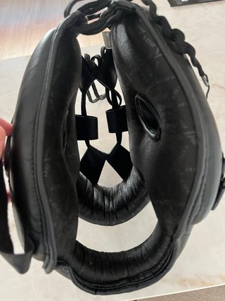 Casco Boxeo RDX con barra de protección frontal