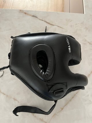 Casco Boxeo RDX con barra de protección frontal