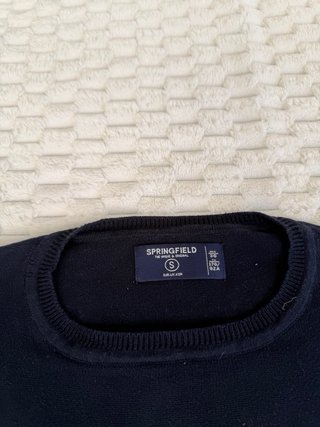 Jersey Springfield Negro/Verde Talla S