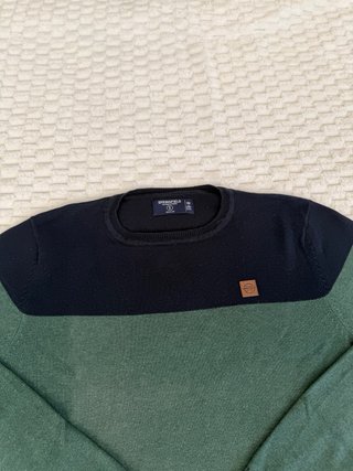 Jersey Springfield Negro/Verde Talla S