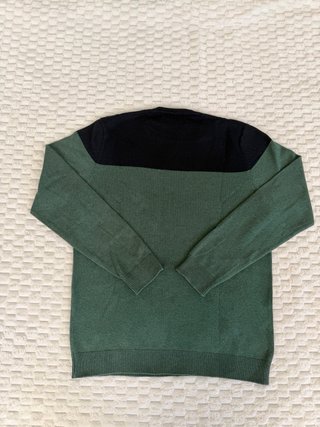 Jersey Springfield Negro/Verde Talla S