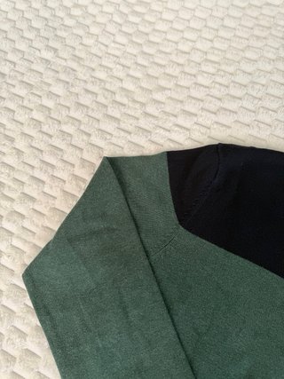 Jersey Springfield Negro/Verde Talla S