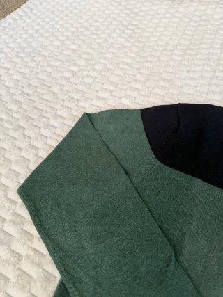 Jersey Springfield Negro/Verde Talla S
