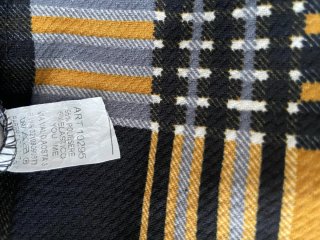 Vestido midi estampado cuadros
