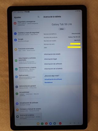 Samsung Tab S6 Lite LTE 128GB