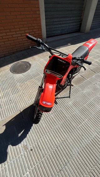 Moto Rieju Cross 50cc Naranja