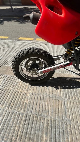Moto Rieju Cross 50cc Naranja