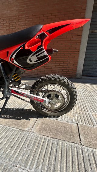 Moto Rieju Cross 50cc Naranja
