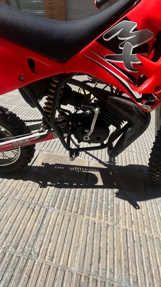 Moto Rieju Cross 50cc Naranja