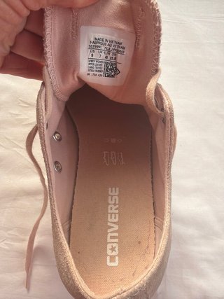 Converse All Star Suede Rosa Dorado