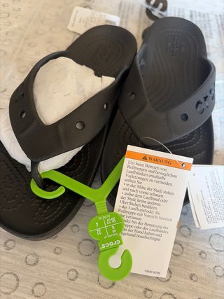 Infradito Crocs Nere Nuove