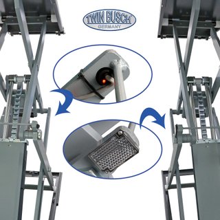 Elevador de Tijera Twin Busch TWS35-20E-G