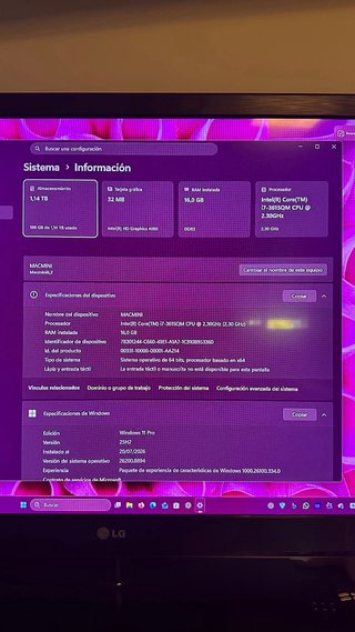Mac Mini 2012 i7 16GB RAM SSD+HD
