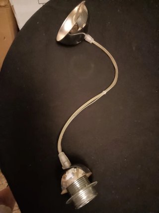 Lampadario cromato