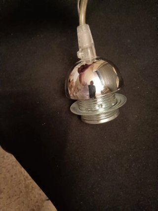 Lampadario cromato