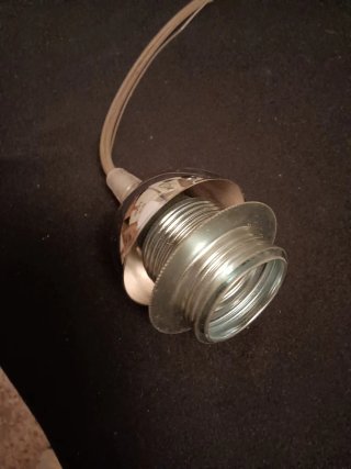 Lampadario cromato