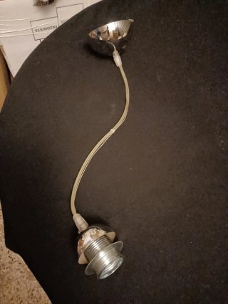 Lampadario cromato