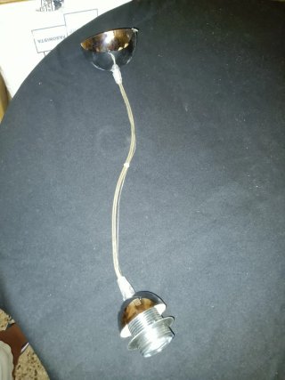 Lampadario cromato