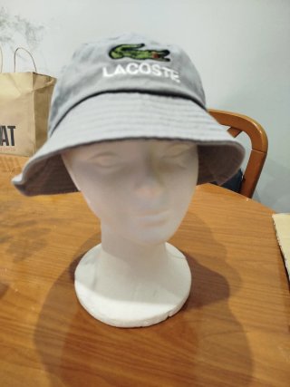 Sombrero bucket Lacoste verde