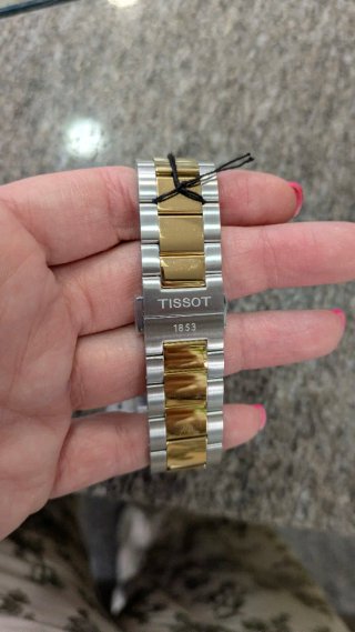 Orologio Tissot Bicolore Blu