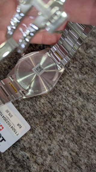 Orologio Tissot Bicolore Blu