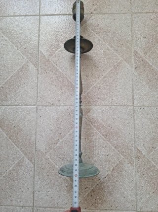 Candelabro antiguo metal