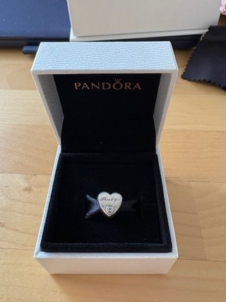 Charm Pandora Corazón Thank You