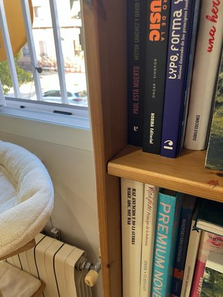 Librería de madera