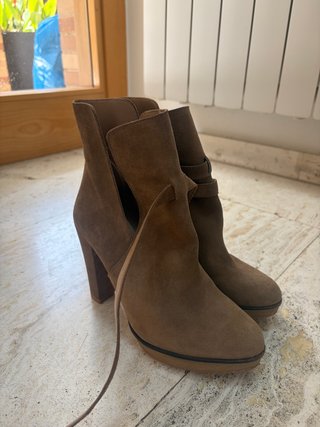 Botines Zara Talla 40 Marrones