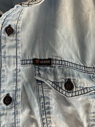 Camicia Guess Donna Azzurra