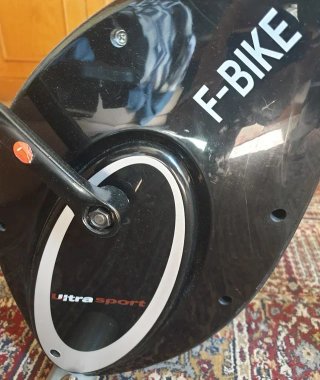 Bici estática plegable Ultrasport + Funda