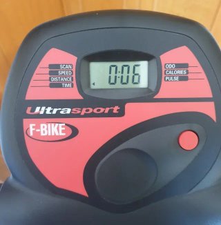 Bici estática plegable Ultrasport + Funda