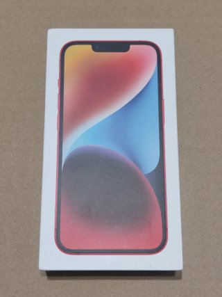 Caja iPhone 14 rojo