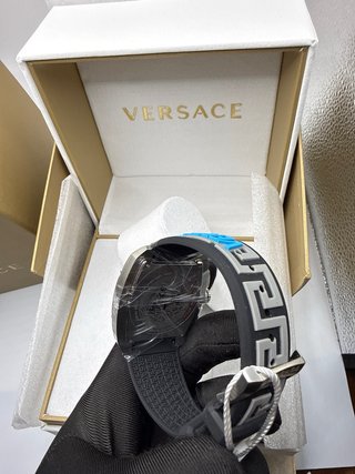 Reloj Versace Dominus Plata y Azul