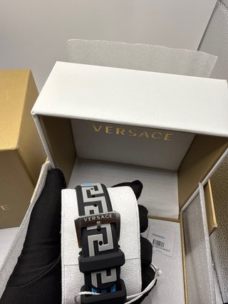 Reloj Versace Dominus Plata y Azul