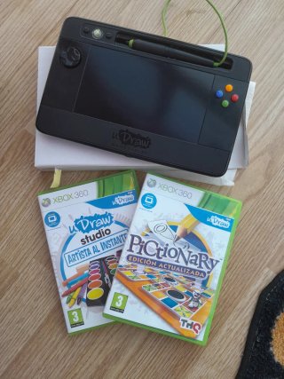 uDraw GameTablet Xbox 360 + 2 Juegos