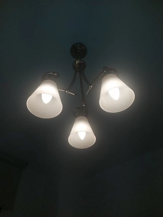 Lámpara colgante de 3 luces