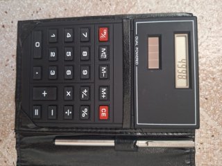 Calculadora Vintage Portátil